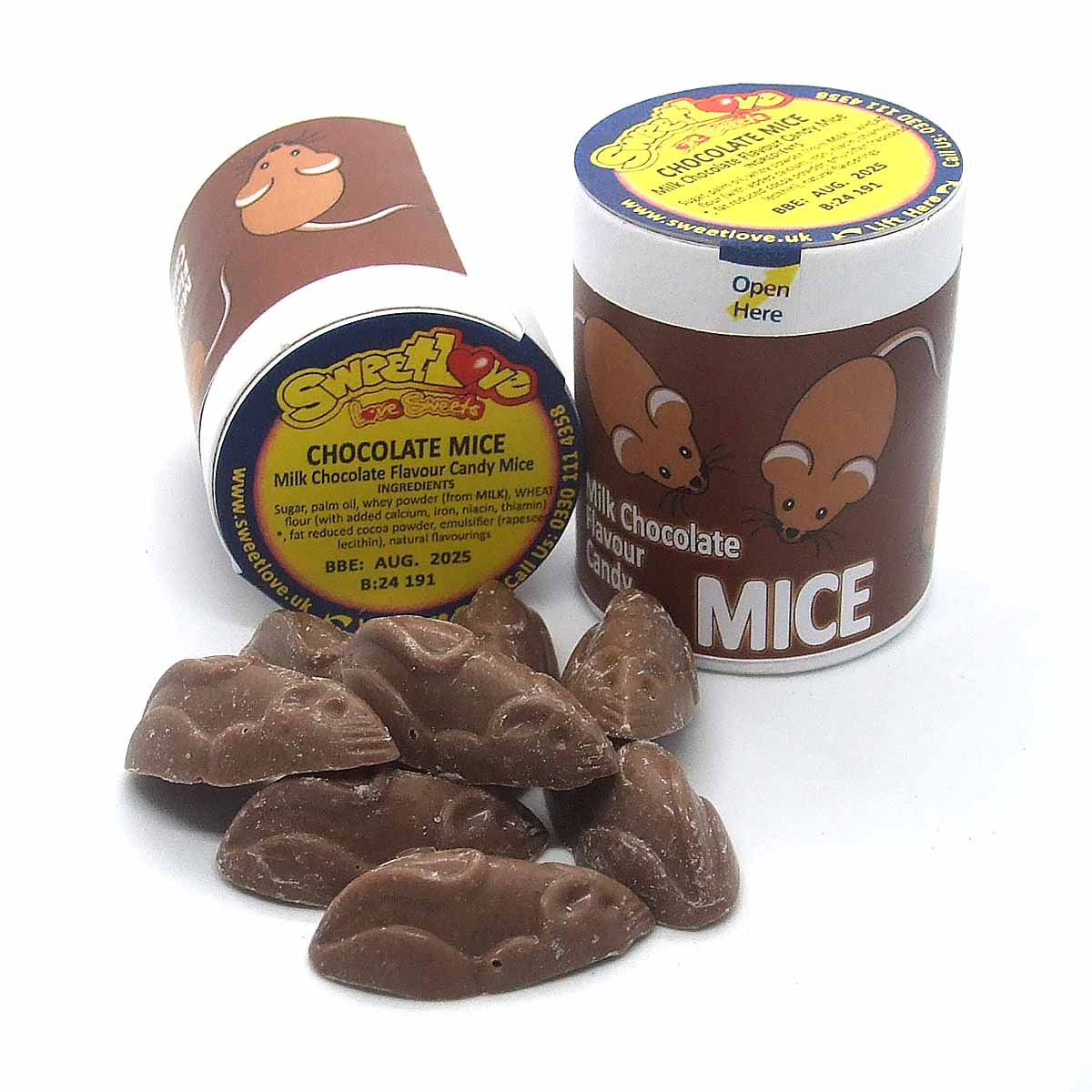 Milk Chocolate Mice.